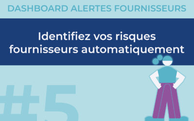 #5 Dashboard alertes fournisseurs